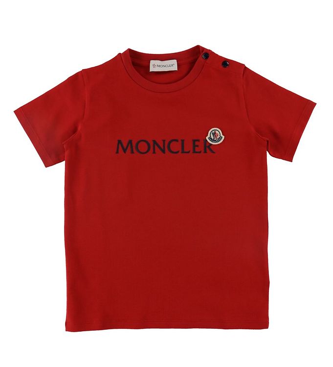 Moncler T-shirt/Shorts - Red/Black » Fast and Cheap Shipping