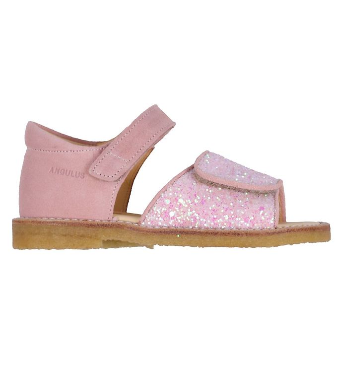 suspendere Egnet rod Angulus Sandal - Peach w. Glitter » Fast and Cheap Shipping
