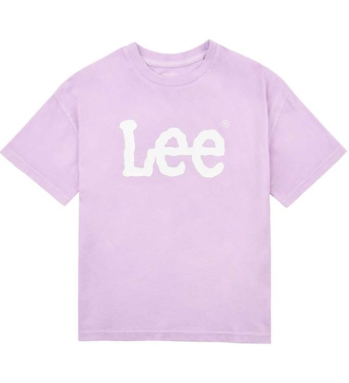 Lee T-shirt - Oversized - Pastel Lilac » ASAP Shipping