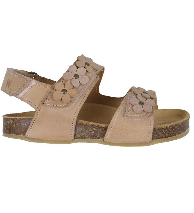 planter tekst specificeren Wheat Sandalen - Clara Flower - Beige Rose » 30 dagen retour