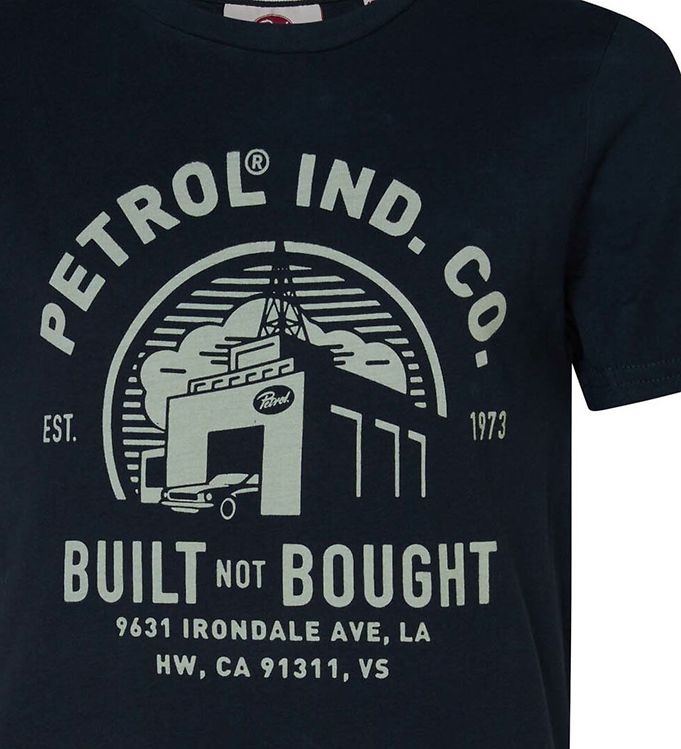 Petrol Industries T-shirt - Round Neck - Midnight