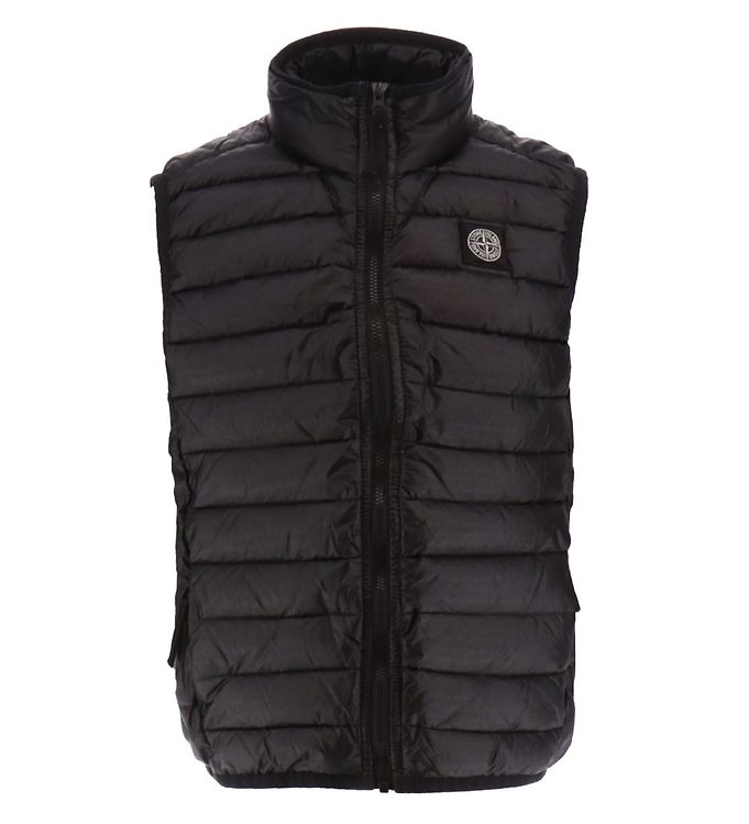 Stone Island Down Gilet - Black » Always Cheap Shipping