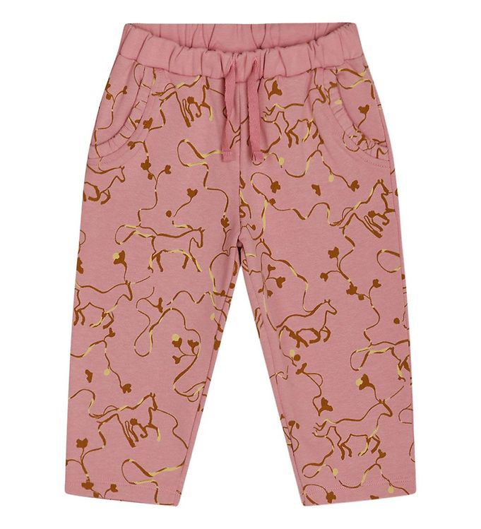 Noa Noa Miniature Byxor Baby Helenannm Tryck Purple/brown