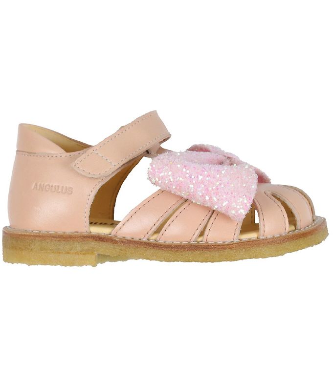 eftertænksom Natura pedal Angulus Sandal - Peach w. Bow » Always Cheap Delivery
