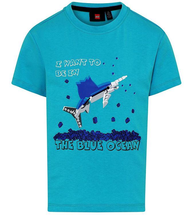T-shirt » Lego Bright Blue 302 Cheap Wear Delivery - LWTaylor -