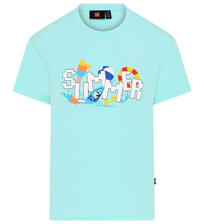 Lego Wear T-shirt - LWTaylor 307 - Light Turquoise