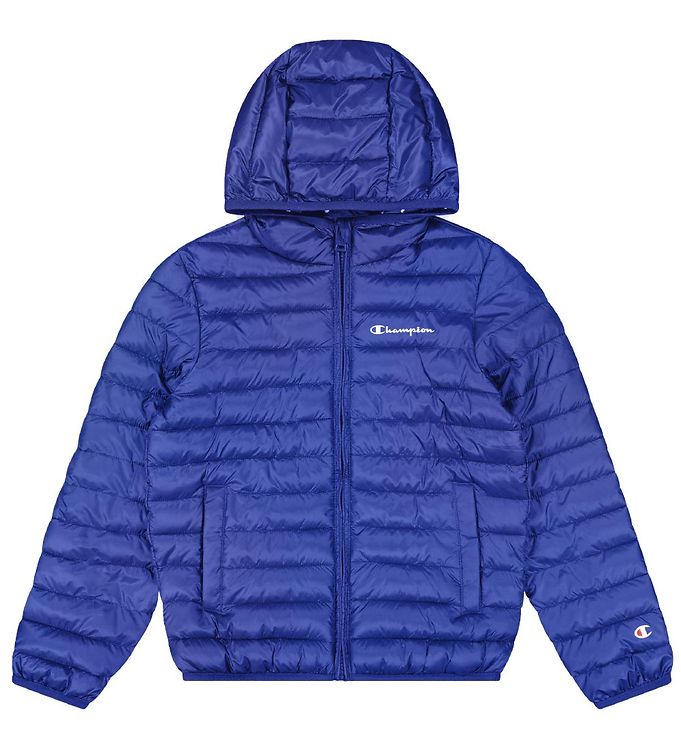 Champion Padded Jacket - Blue » Cheap Delivery - 30 Days Return
