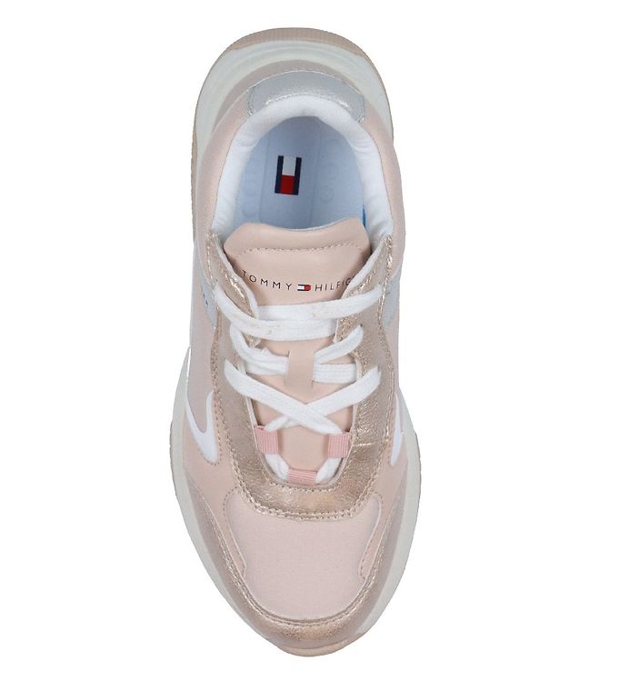 ontrouw tunnel uitzending Tommy Hilfiger Sneakers - Low Cut Lace-Up - Rose Gold/Roze