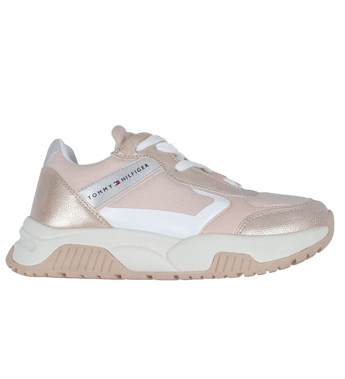 ontrouw tunnel uitzending Tommy Hilfiger Sneakers - Low Cut Lace-Up - Rose Gold/Roze