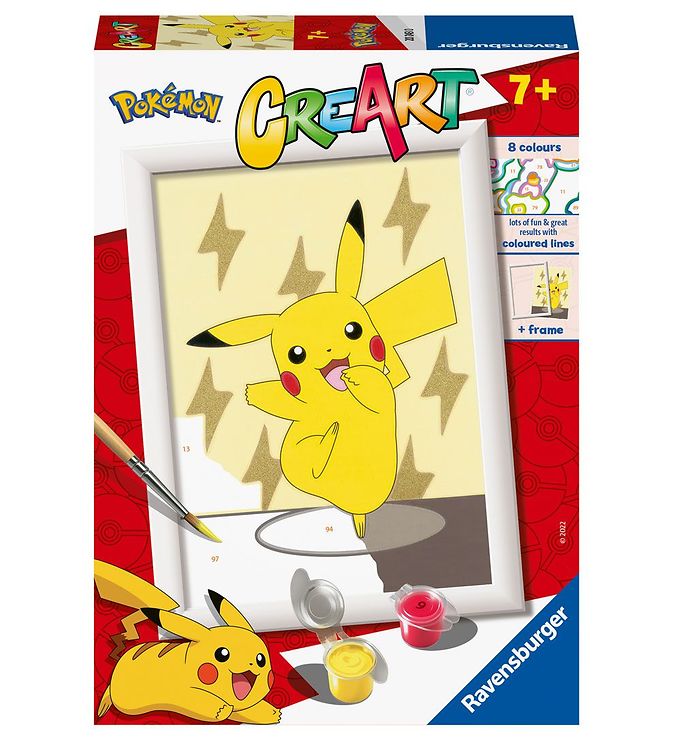 Ravensburger CreArt Paint Set - Pokemon » Quick Shipping