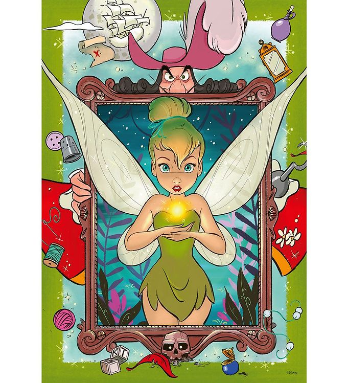 Ravensburger Puzzle Game - 300 Bricks - Disney Tinkerbell 100 years Ravensburger Puzzle Game - 300 Bricks - Disney Tinkerbell 100 years