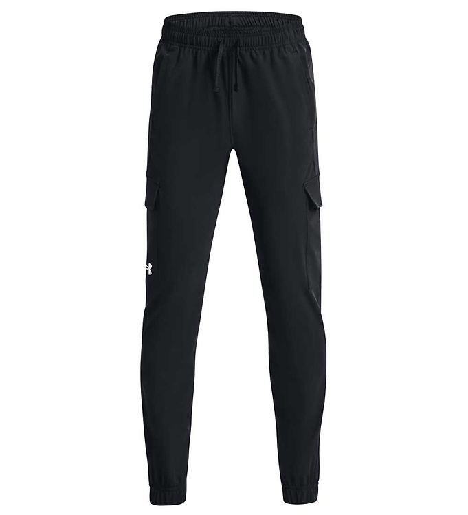 Under Armour Track Pants - Pennant Woven Cargo - Black