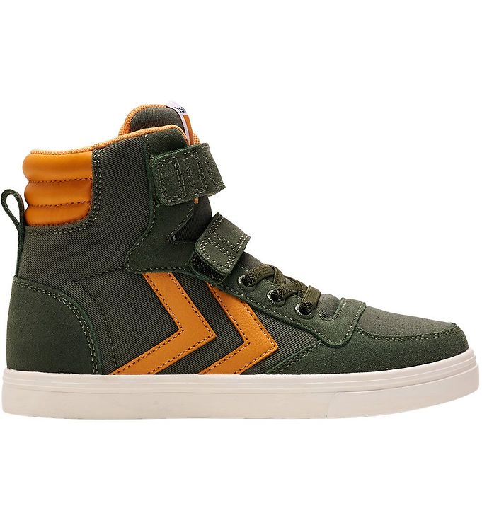 weigeren oogsten Verleiden Hummel Sneakers - Slimmer Stadil High Jr - Laurel Wreath