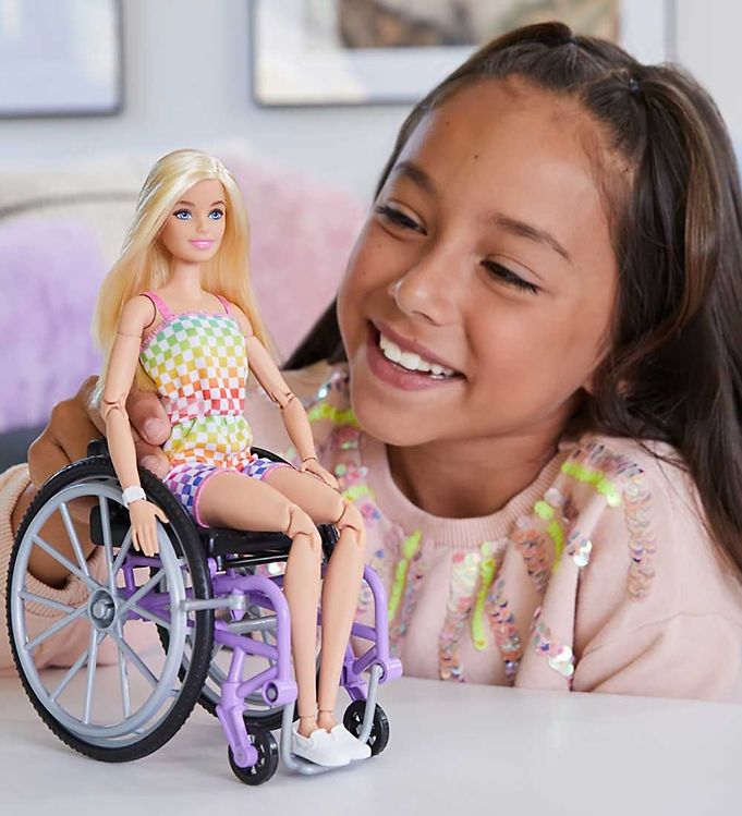 Oranje tentoonstelling ongerustheid Barbie Pop - Fashionista Rolstoelcheckers » Goedkope Levering
