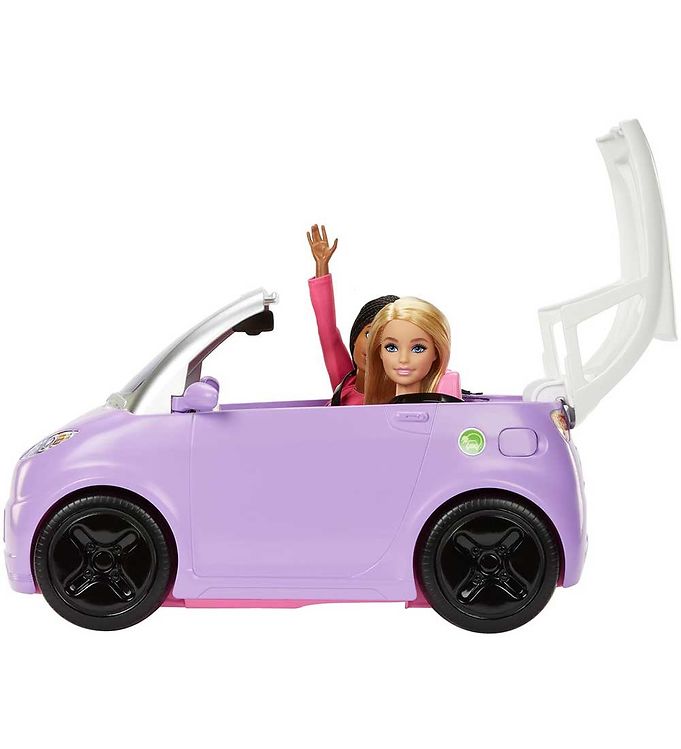 Purple discount barbie car