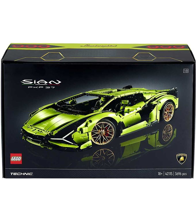 LEGO Technic - Lamborghini Sián FKP 37 42115 - 3696 Parts