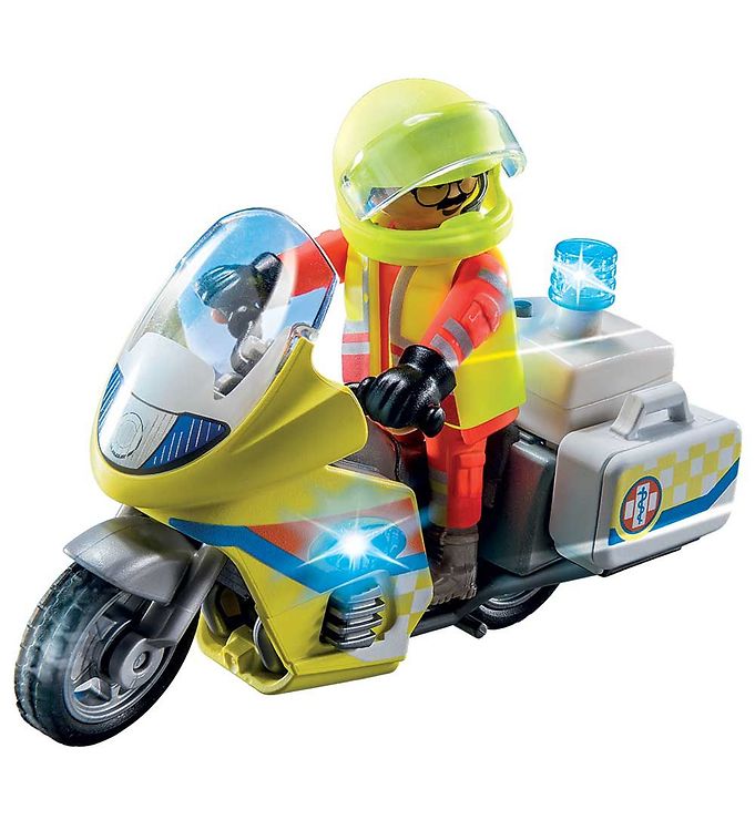 71205 - Parts Rescue Playmobil City 20 Motorcycle - - Life