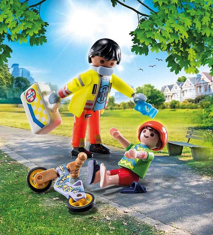 Playmobil City Life - Moto de sauvetage - 71205 - 20 Parties