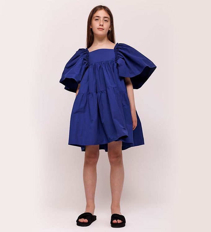 Christina Rohde Dress - Blue » 30 Days Return - Cheap Shipping