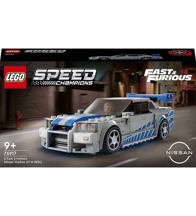 LEGO 76917 2 Fast 2 Furious Nissan Skyline GT-R Racing Car for