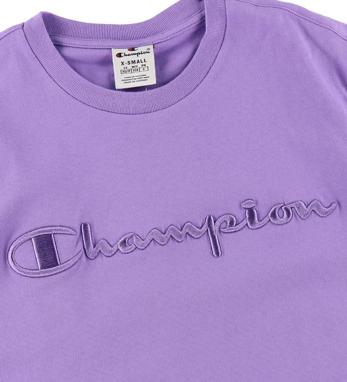 Champion Fashion T-shirt - Purple » Prompt Shipping