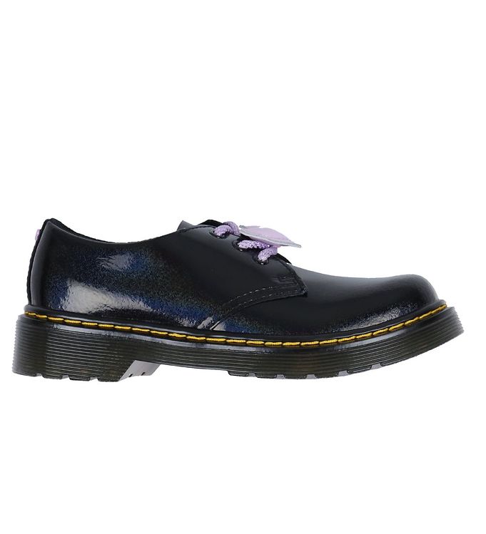 karakter Penelope Søgemaskine markedsføring Dr. Martens Skor - 1461 J Galaxy Shimmer - Svart » Hemleverans