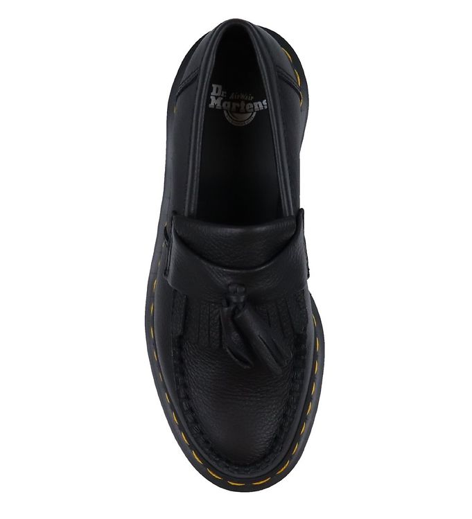 Dr martens black adrian shoes best sale youth