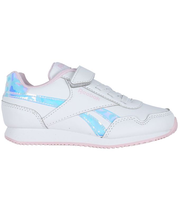 Reebok Shoe - CL Jog 3.0 1 - White/Pink » Cheap Delivery