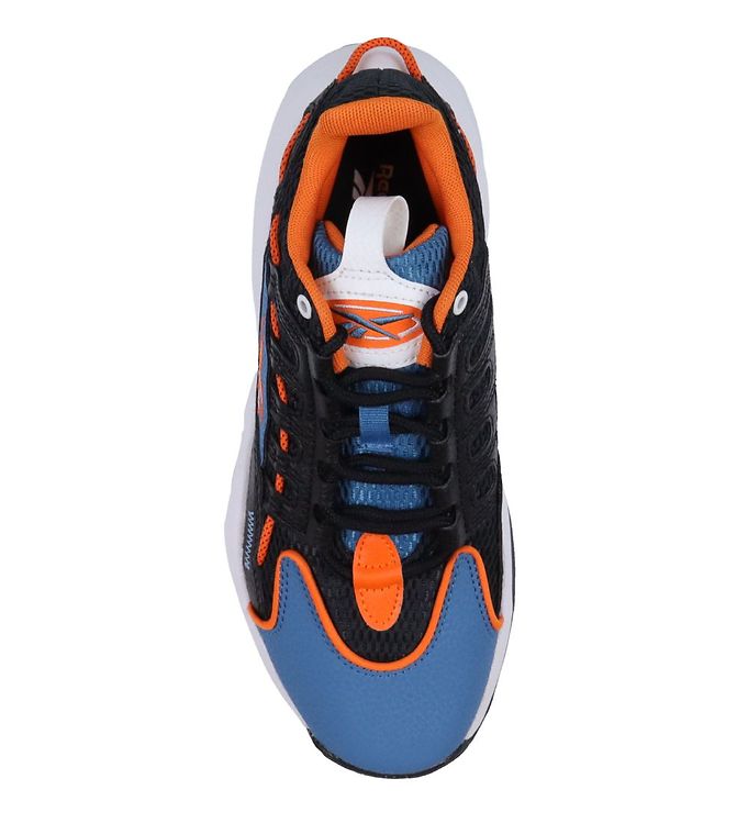Reebok Shoe - Solution Mid - Black/Blue/Orange » Fast Shipping