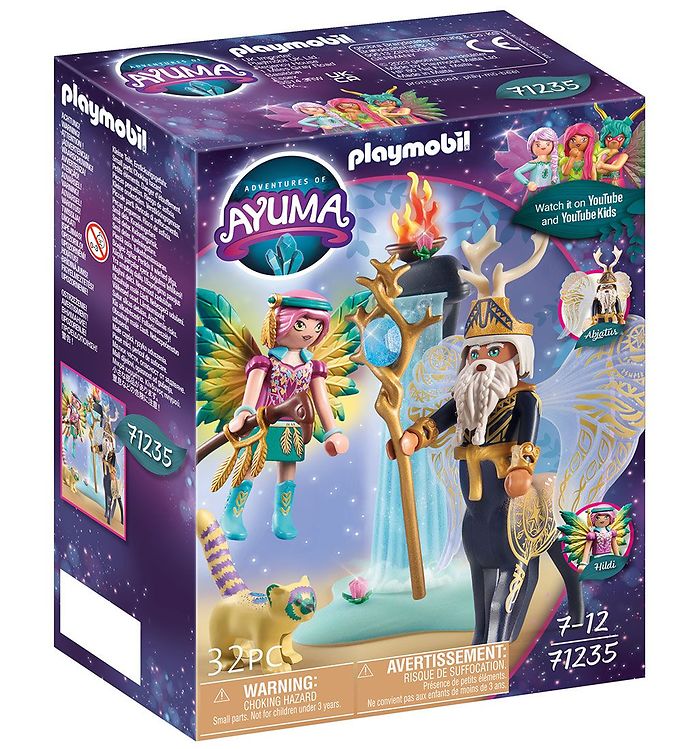 Playmobil Ayuma - Abjatus with the knight fairy Hildi - 71235 