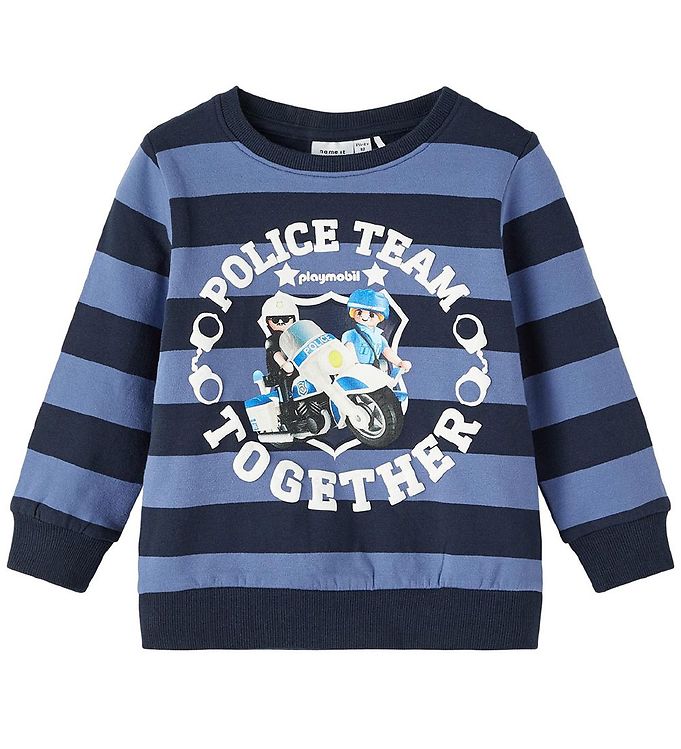 Name It Sweatee Shirt Nmmdes Playmobil Dark Sapphire