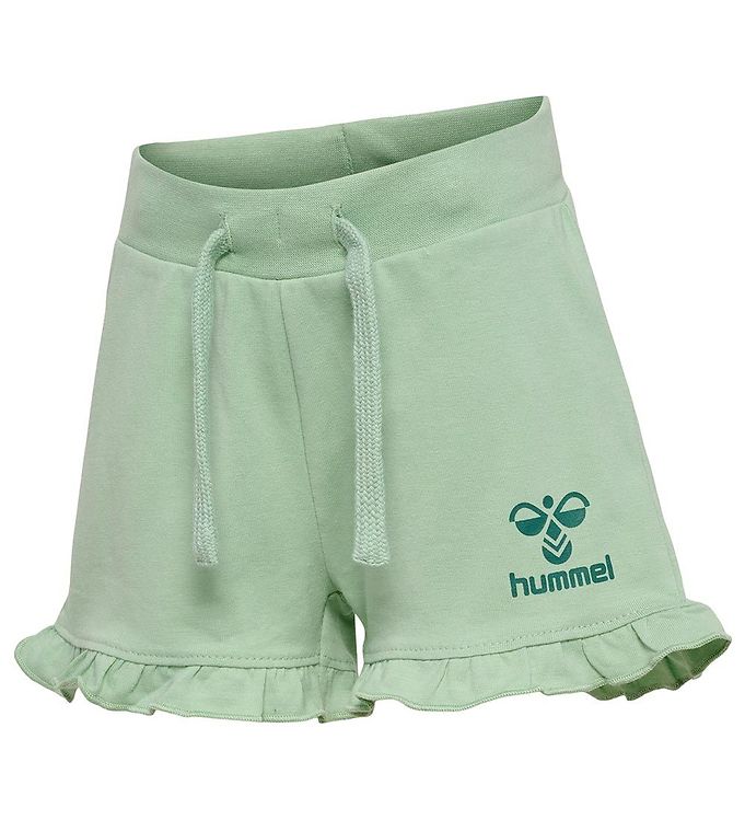 hmlTalya » Schlick Ruffle Hummel - Green Jetzt kaufen - Shorts