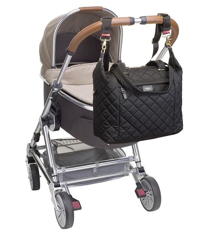 Storksak Sac Langer Stevie Quilt Noir