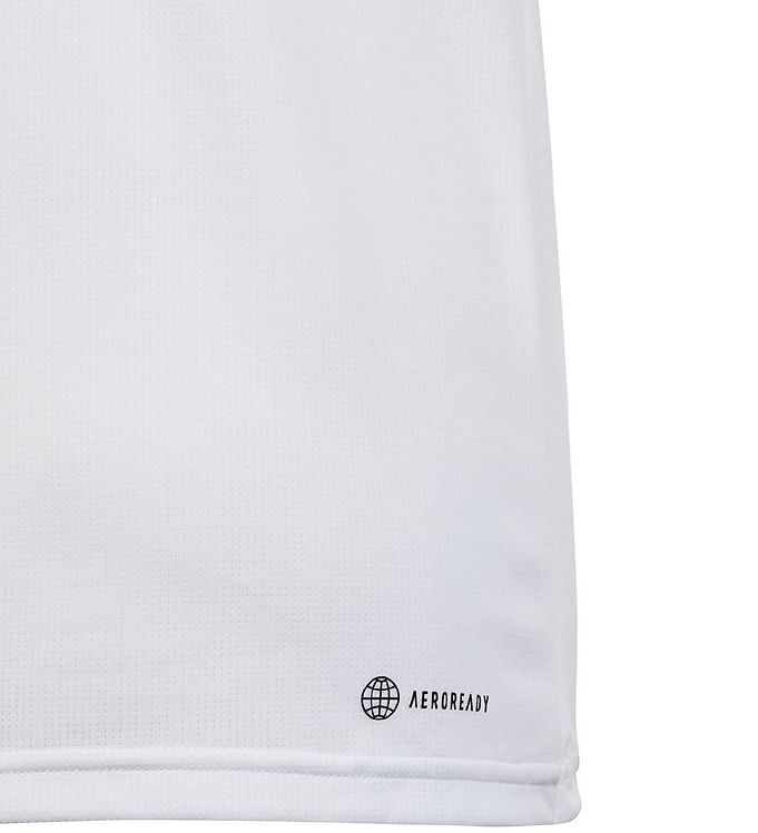 adidas Performance T-shirt - U TR-ES T Logo - White/Black