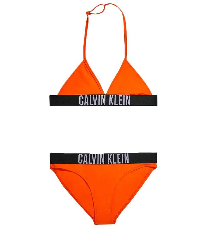 Calvin Klein Bikini - Triangle Bikini Set - Vivid Orange
