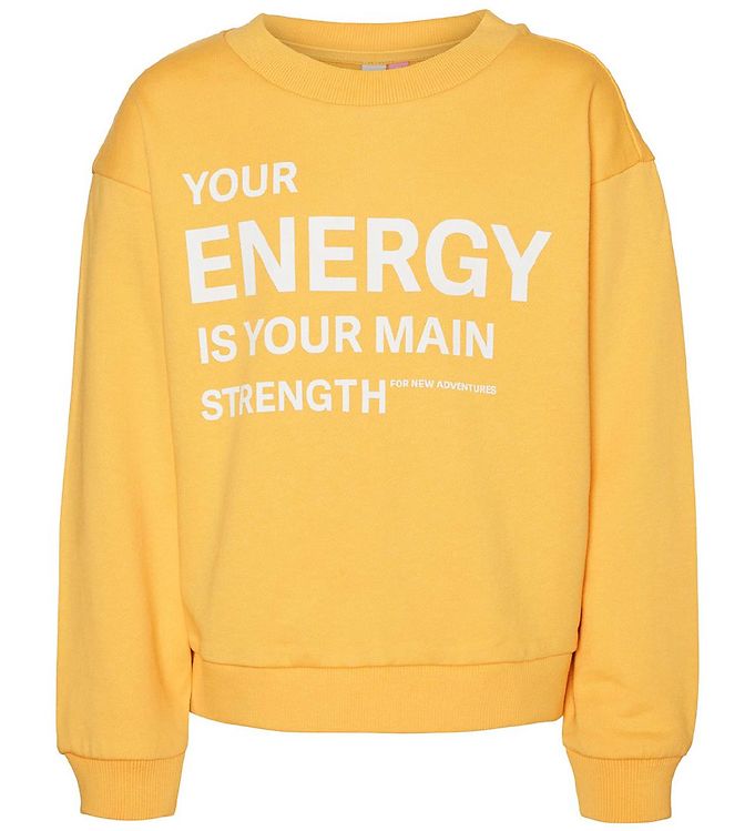 Vero Girl Sweatshirt VmBrenda - Golden Cream/Energy