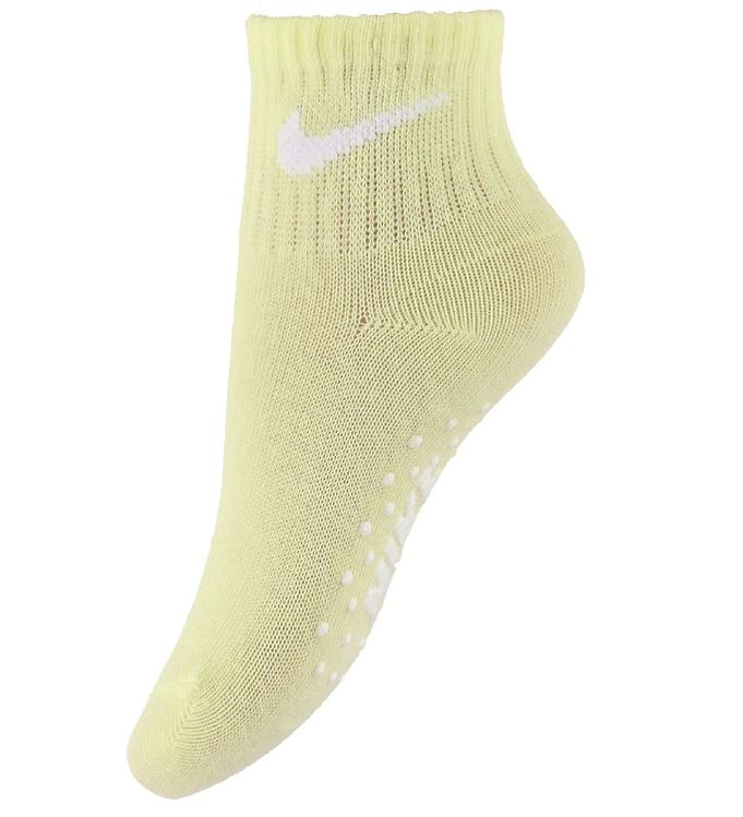 Nike Socks - 3-Pack - Pink/Blue/Yellow » Fast Shipping