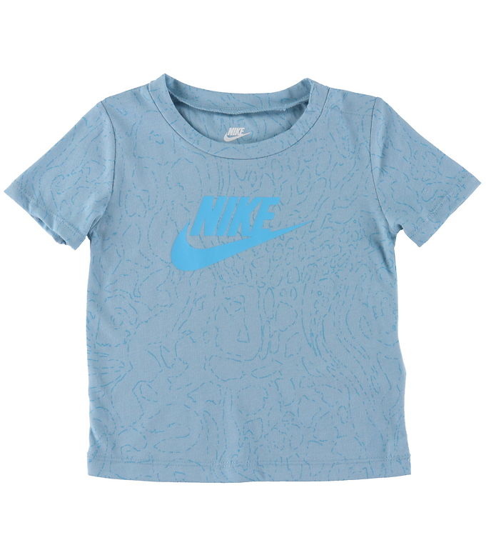 Nike Shorts Set - T-shirt/Shorts - Baltic Blue » Prompt Shipping