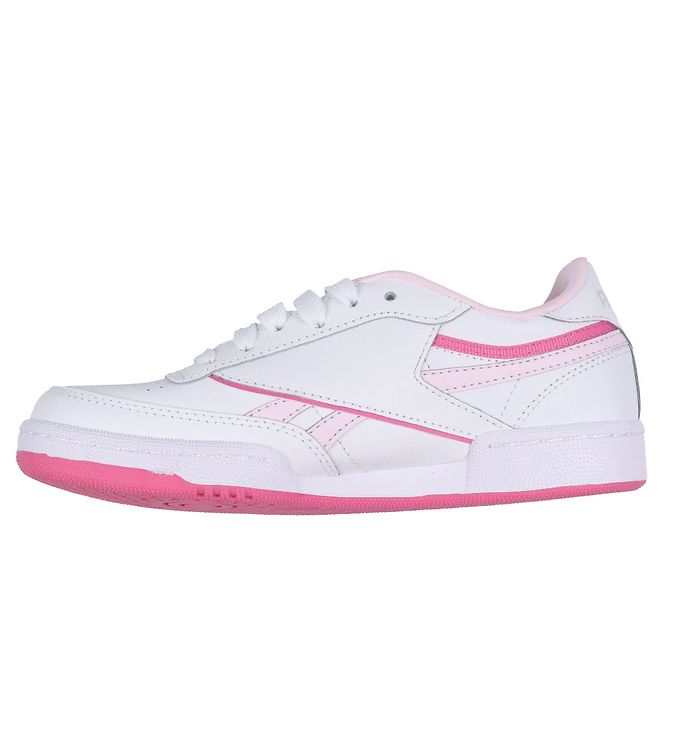 Reebok Shoe - Club C - White/Pink Shipping » Revenge Fast