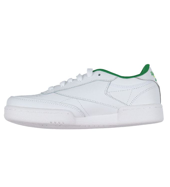 Reebok Shoe Club C Junior White Green Fast Shipping