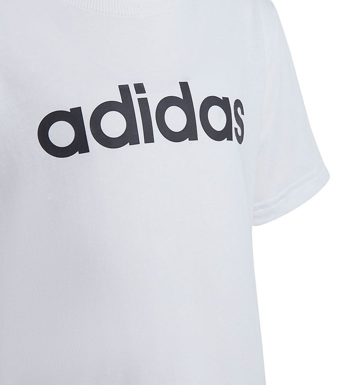 T shirt adidas blanc et 2025 noir