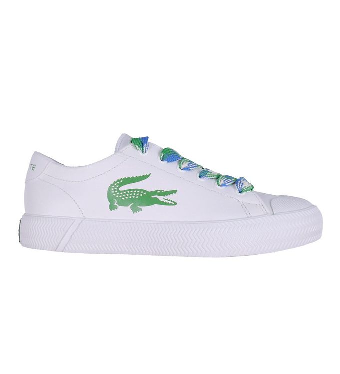 Bedankt skelet Verward Lacoste Schoenen - Gripshot - Wit/Groen » 30 dagen retour