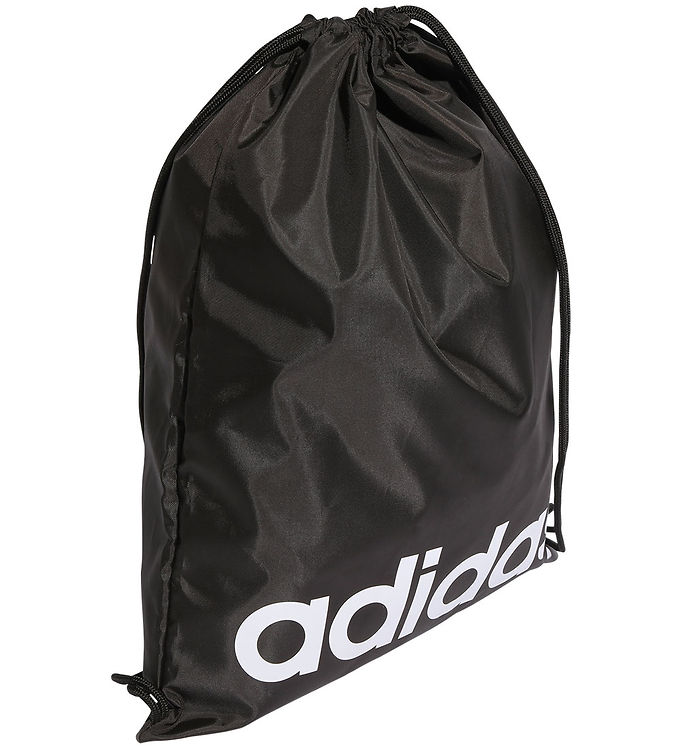 adidas Performance Turnbeutel - LINEAR GYMSACK - Schwarz/Weiß