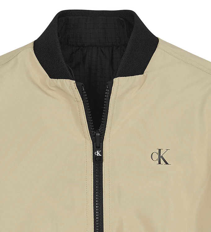 Calvin klein deals reversible coat