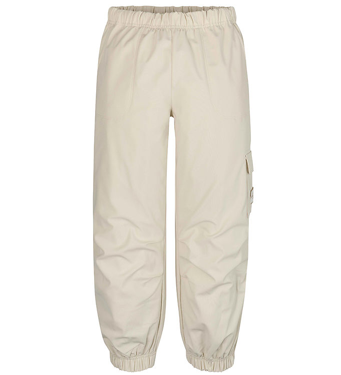 Calvin Klein Cotton-twill Cargo Trousers in Natural | Lyst