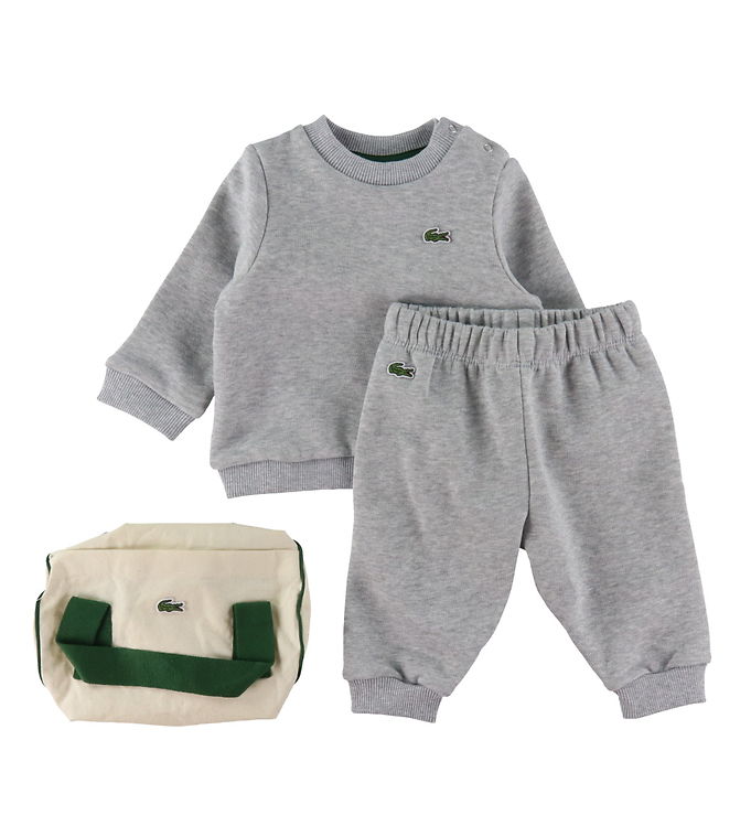 variabel indtryk Twisted Lacoste Sweat Set - Silver China » Prompt Shipping