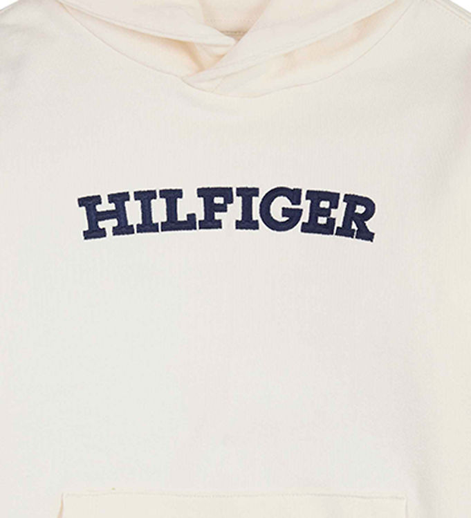 Tommy Hilfiger Hoodie - Arched Hoodie - White » Cheap Delivery