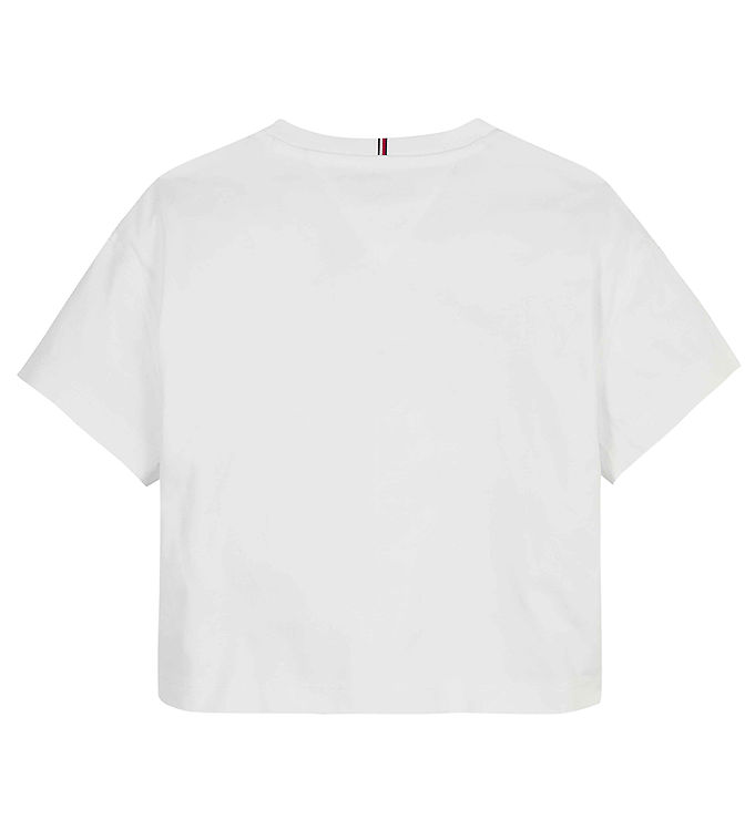 Tommy Hilfiger T-shirt - 1985 Varsity Tee - White » Kids Fashion | T-Shirts