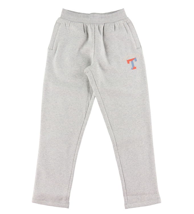 Fancy kjole fleksibel Efterligning Tommy Hilfiger Sweatpants - T Varsity - New Light Grey Heather