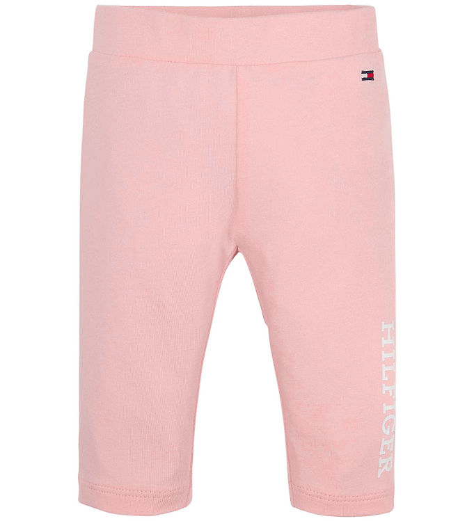 Tommy Hilfiger Leggings - Baby Monotype - Roze Kristal